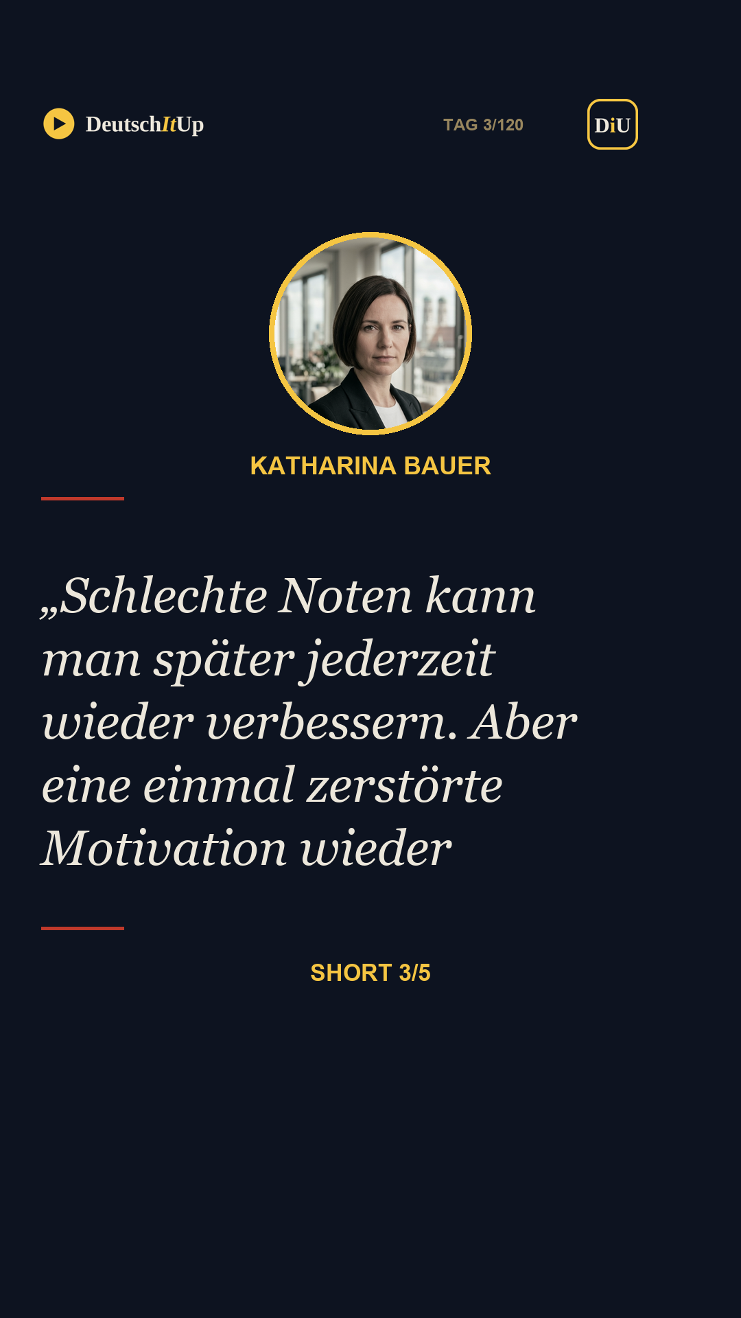 Tag 3 — Short 3